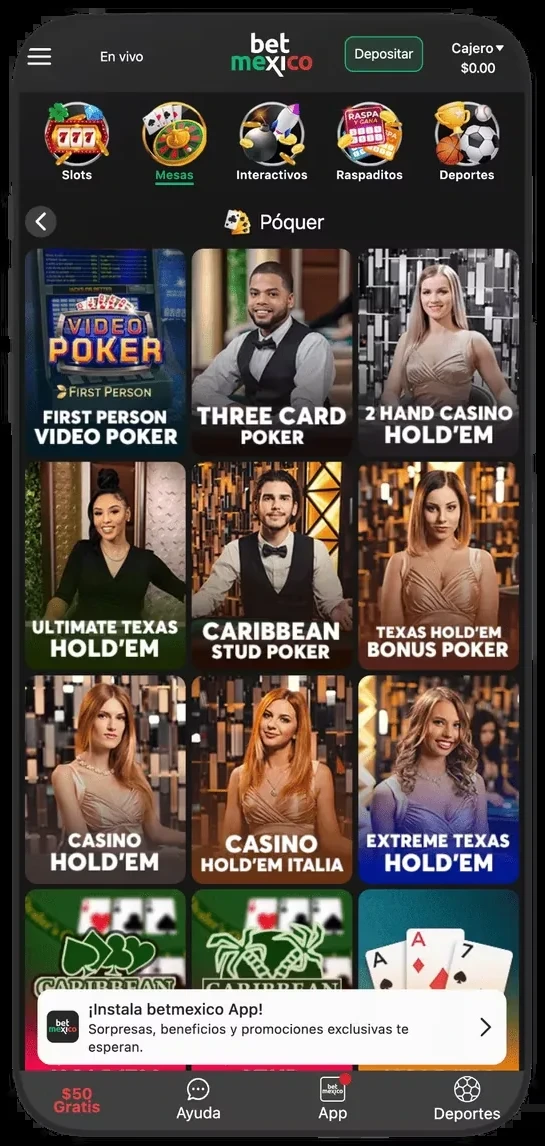 Video Poker, Three Card Poker e Casino Hold’em Video Poker, Three Card Poker e Casino Hold’em